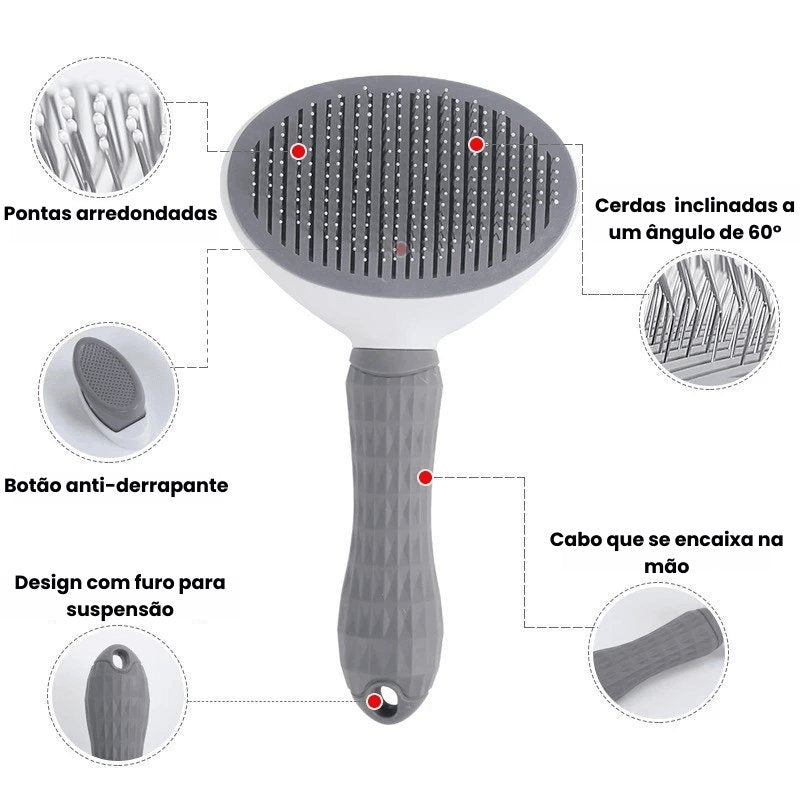 Escova OneClick Pet - Furacão